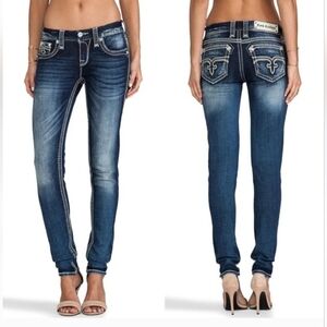 Rock Revival Mattie Skinny Jeans Size 27
